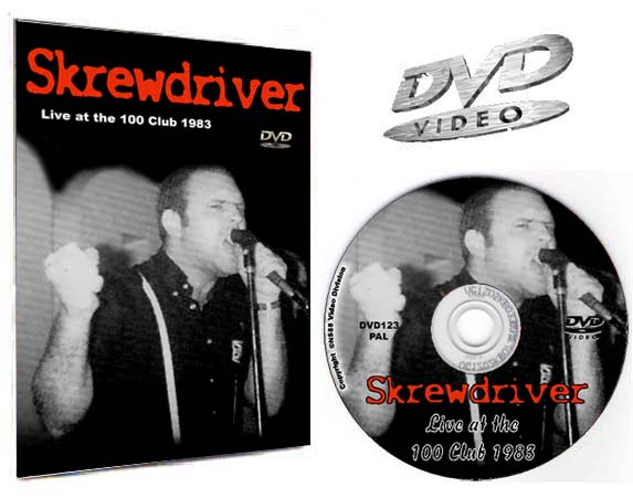 Skrewdriver - Live at the 100 Club 1983 - Click Image to Close